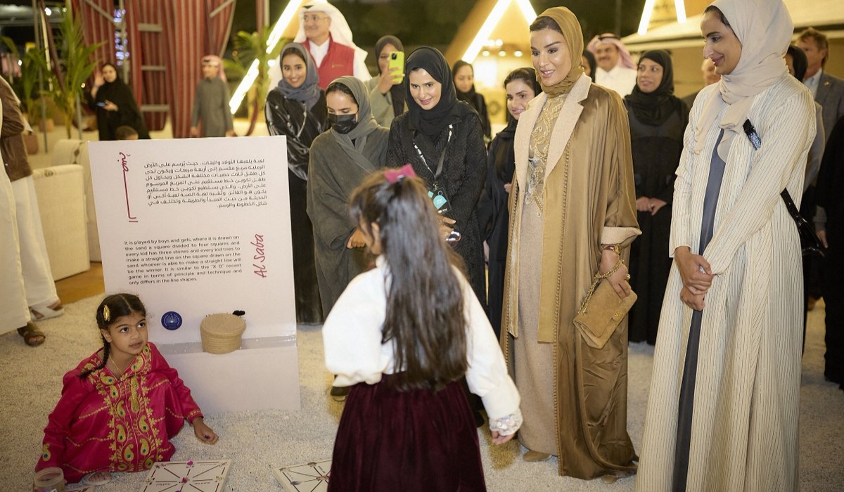HH Sheikha Moza Attends Opening Ceremony of Dreesha Performing Arts Festival